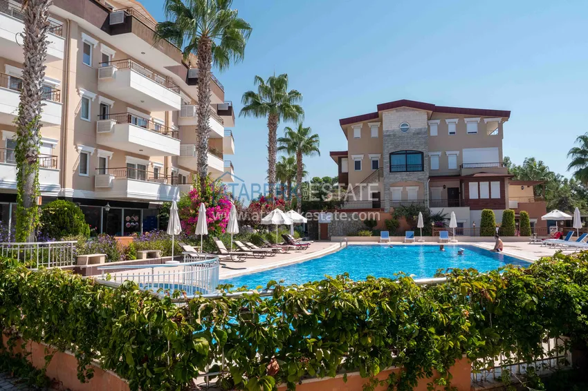 Аренда квартиры в Авсалларе трехкомнатная в таунхаусе 15/12 1 