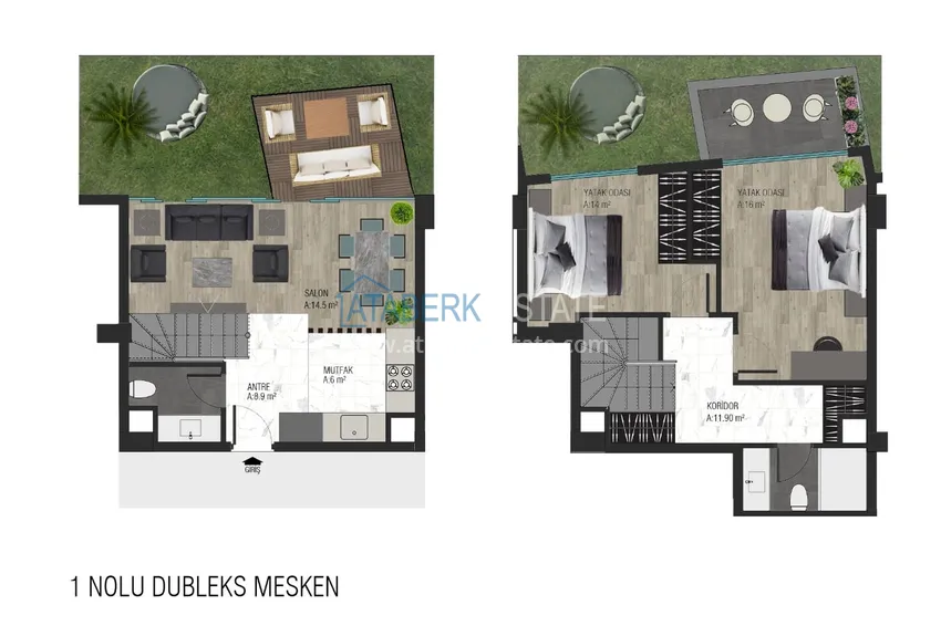Купить дешево Квартиры и дуплексы в Обе - строящийся комплекс, беспроцентная рассрочка 2 