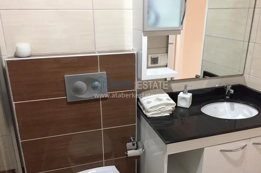Приобрести Квартира-дуплекс в Авсалларе с мебелью в клубном комплексе с частным пляжем  34 