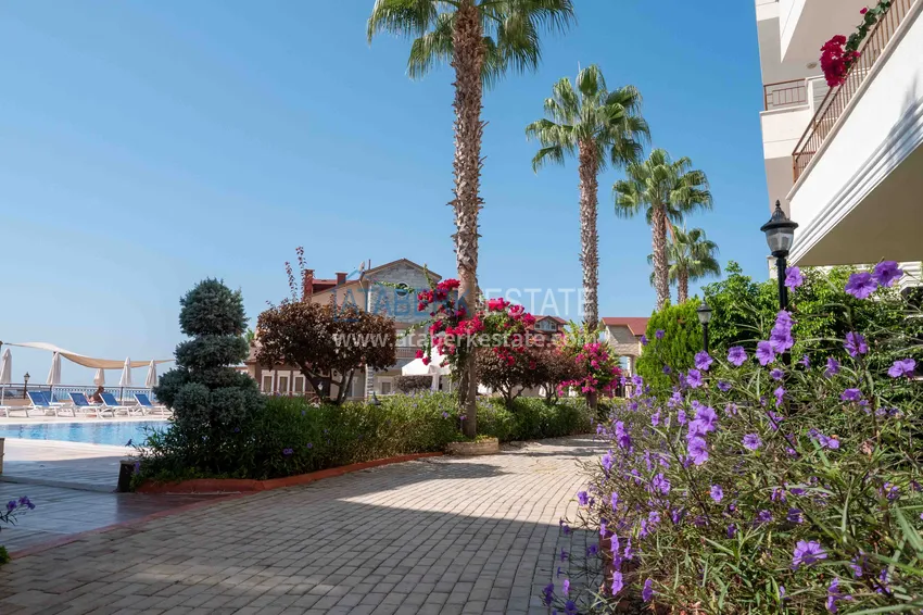 Аренда квартиры в Авсалларе трехкомнатная в таунхаусе 15/12 28 