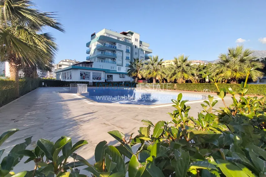 Квартира-дуплекс в Махмутларе с мебелью в комфортабельном комплексе  2 