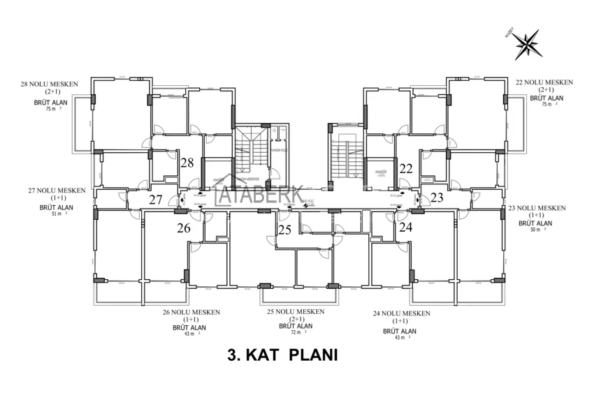 Купить дешево Квартиры и пентхаусы в Авсалларе от застройщика с рассрочкой платежа  3 