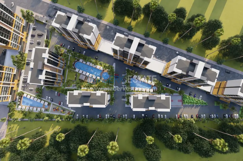 Квартиры в Анталии по доступным ценам, район Кепез от застройщика  4 