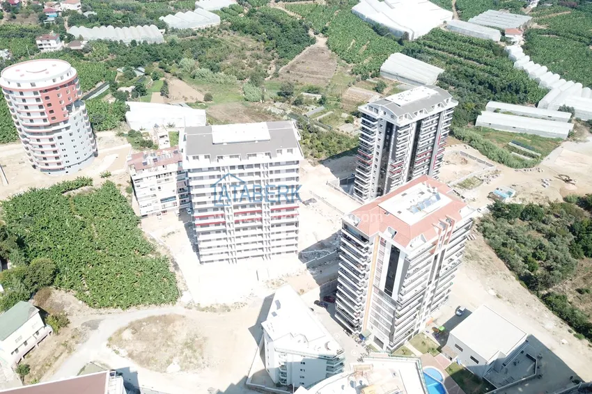 Квартира в Махмутларе, с чистовой отделкой в новом комплексе 4 