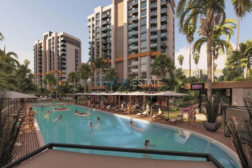 Квартиры в Анталии по доступным ценам, район Кепез от застройщика  6 