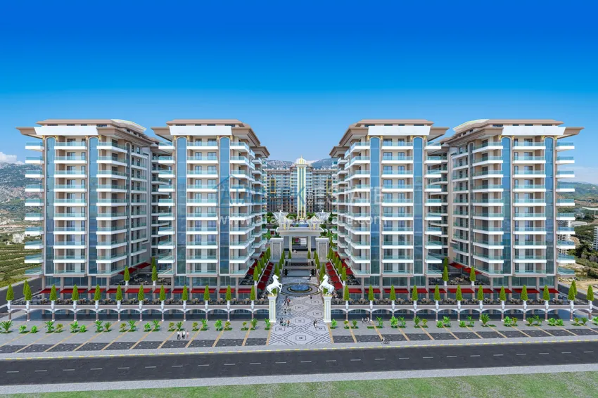 Квартира в Махмутларе, от инвестора в строящемся комплексе 1 