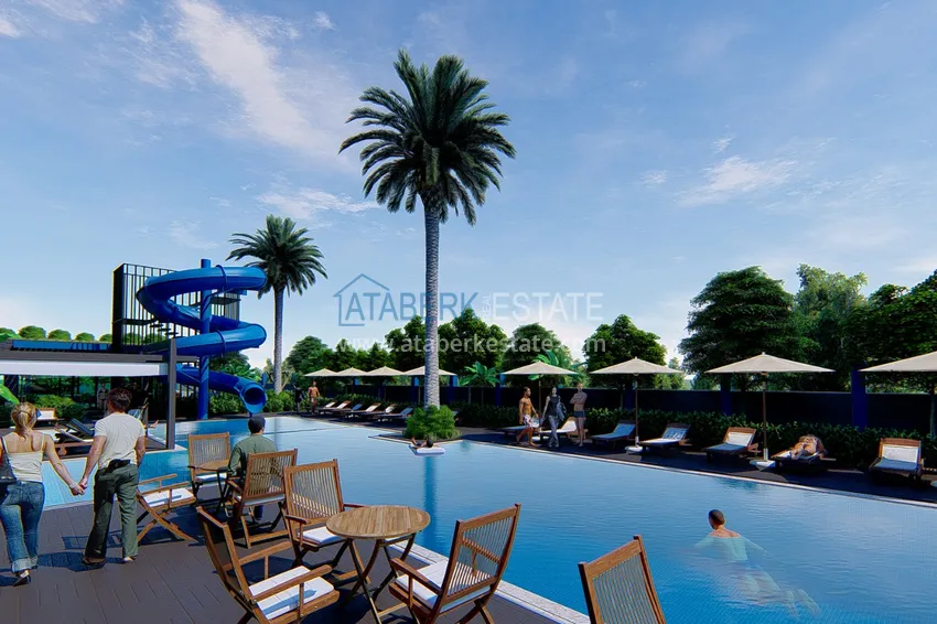 Квартира в районе Махмутлар от инвестора в строящемся комплексе 7 