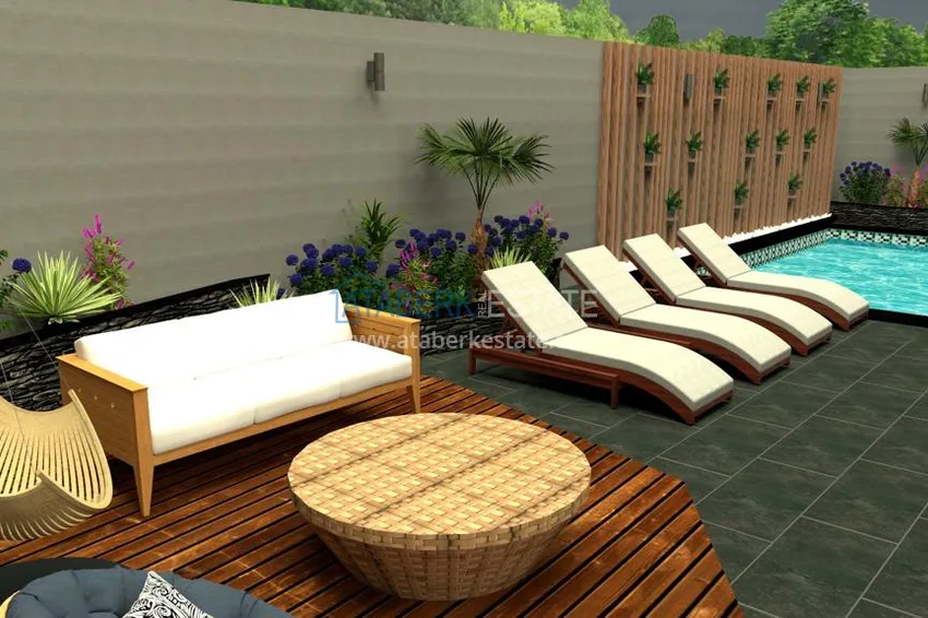 Квартиры в центре Алании у пляжа Клеопатры 8 