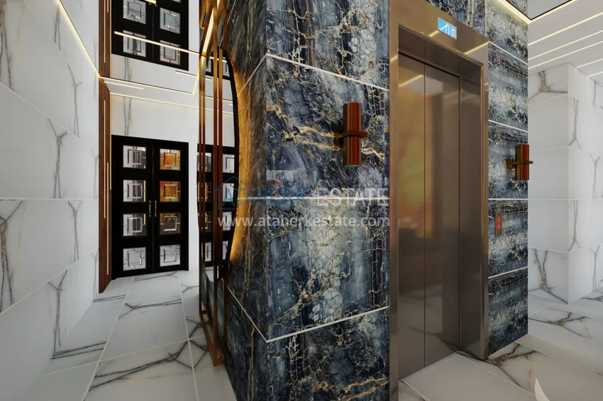 Пентхаус-дуплекс в Махмутларе в строящемся комплексе 7 