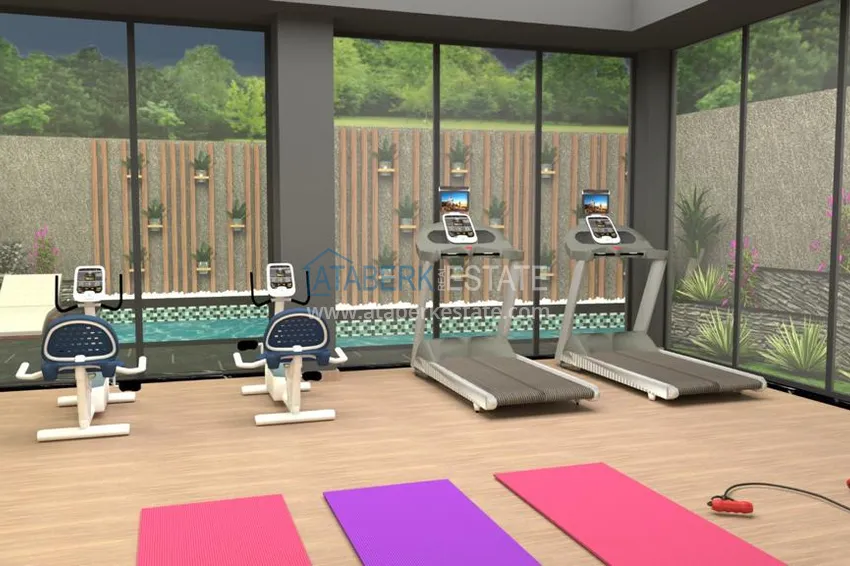 Квартиры в центре Алании у пляжа Клеопатры 10 