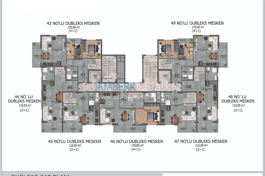 Купить дешево Квартиры и пентхаусы в Авсалларе от застройщика с рассрочкой платежа  8 