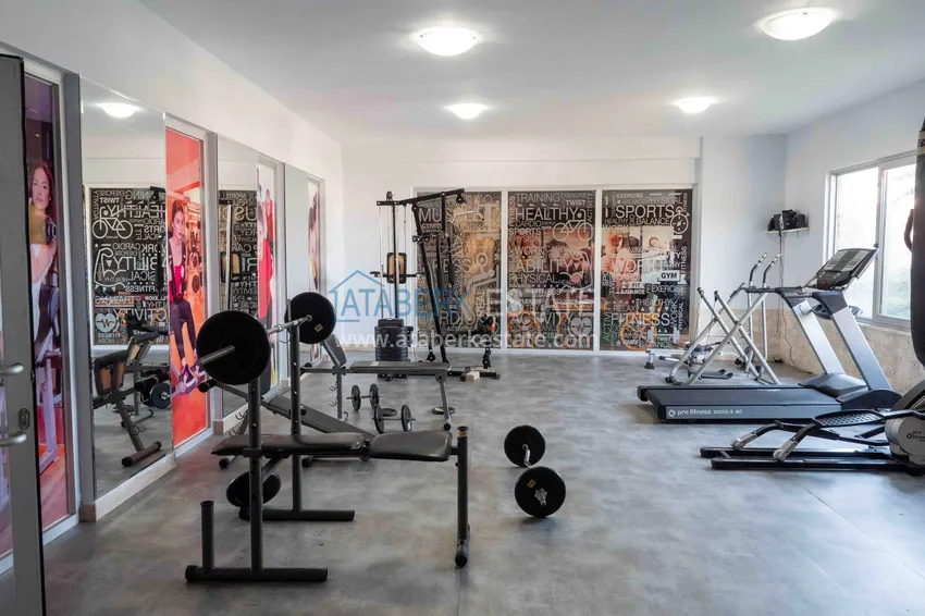 Аренда квартиры в Авсалларе трехкомнатная в таунхаусе 15/12 30 