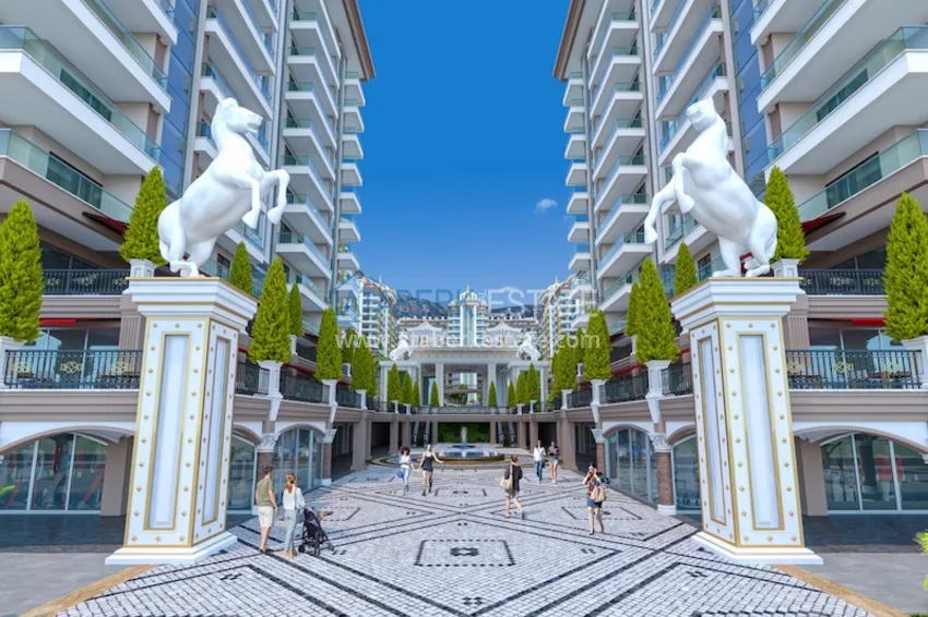 Квартира в Махмутларе, от инвестора в строящемся комплексе 2 