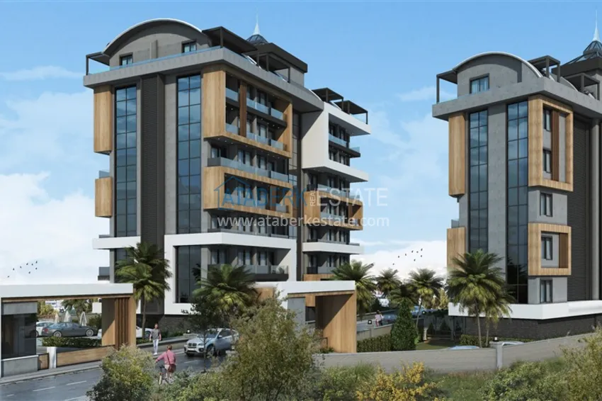 Новый инвестиционный проект жилого комплекса в Авсалларе с рассрочкой платежа 1 