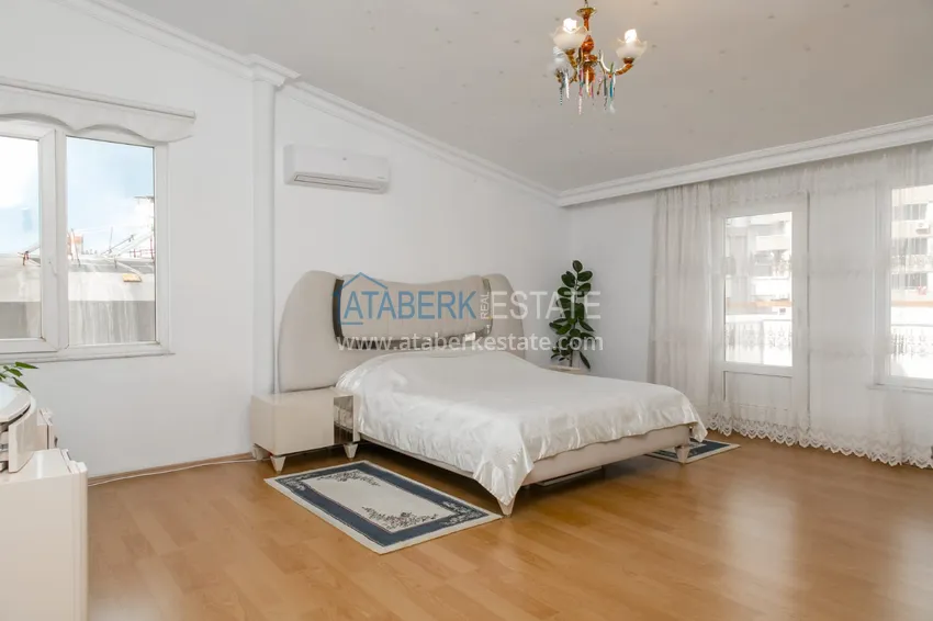 Приобрести Дуплекс в Анталии – Лара, отдельная кухня 4 спальни вид на море  12 