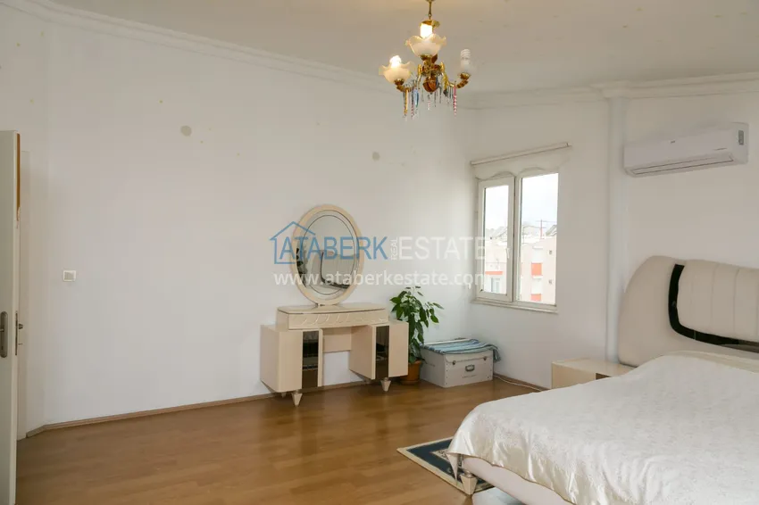 Приобрести Дуплекс в Анталии – Лара, отдельная кухня 4 спальни вид на море  13 