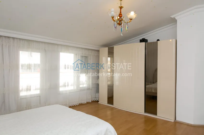 Приобрести Дуплекс в Анталии – Лара, отдельная кухня 4 спальни вид на море  14 