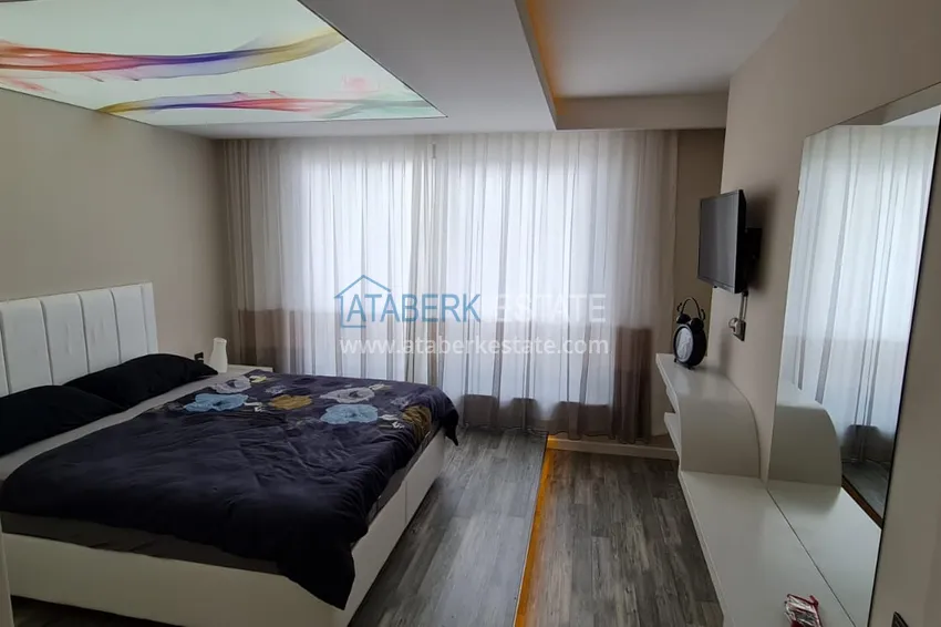 Приобрести Садовый дуплекс в Каргыджаке дизайнерский интерьер, сауна, вид на море 26 