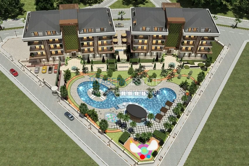 Квартиры от застройщика с рассрочкой платежа в районе Оба - Алания 17 