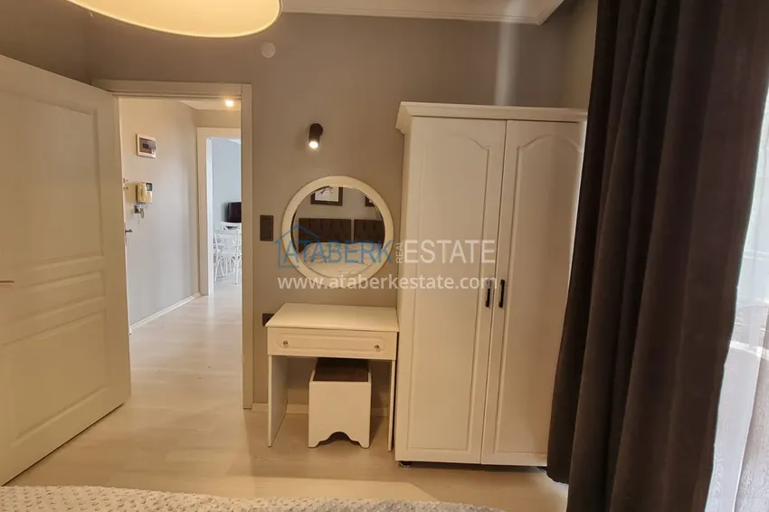 Приобрести Аренда квартиры в центре Алании в комплекс городского типа с бассейном 12 