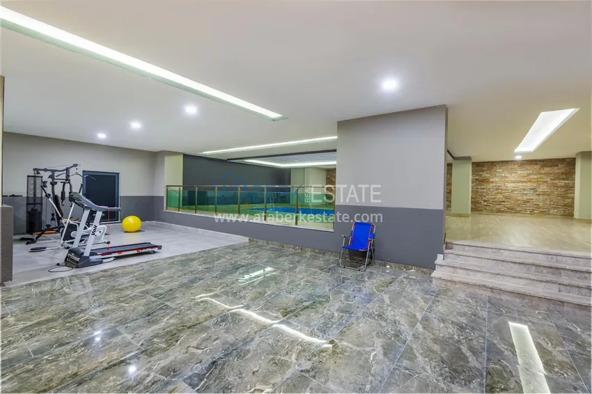 Аренда в Махмутларе – квартира с одной спальней и видом на море  10 