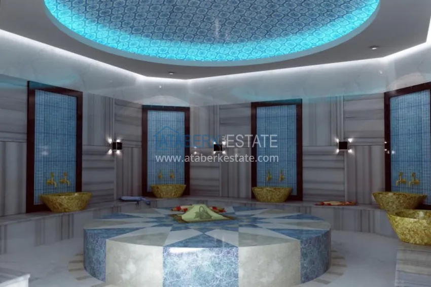 Сдается студия в Махмутларе с видом на море - 1 береговая линия В67  10 