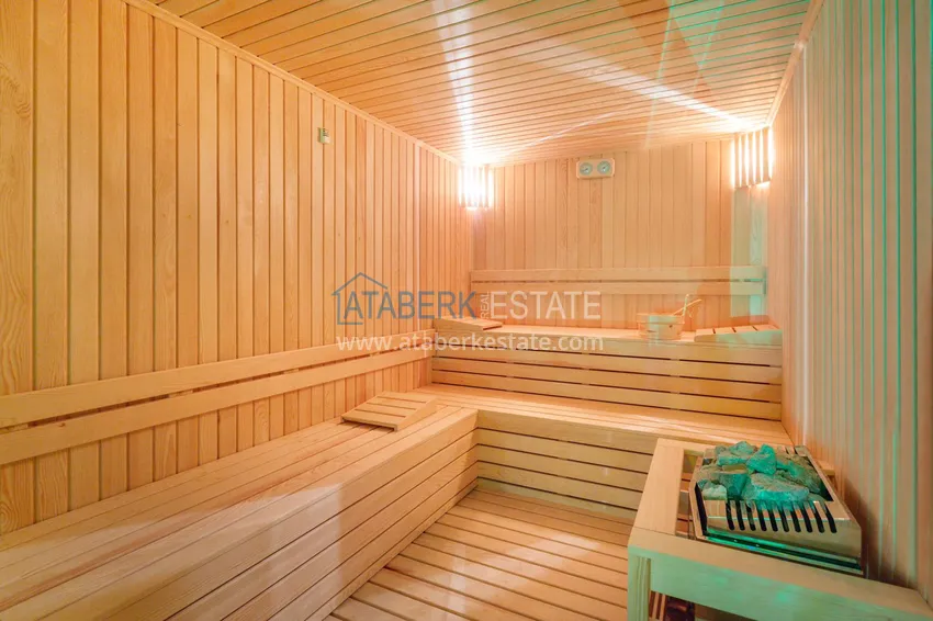 Аренда в Махмутларе – квартира с одной спальней и видом на море  11 