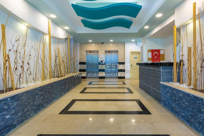 Квартира в Махмутларе меблированная, 3 спальни в комфортабельном комплексе 11 