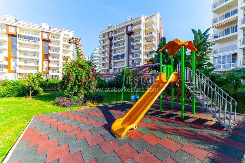 Аренда квартиры в Авсалларе D19 в закрытом комплексе с частным пляжем 11 
