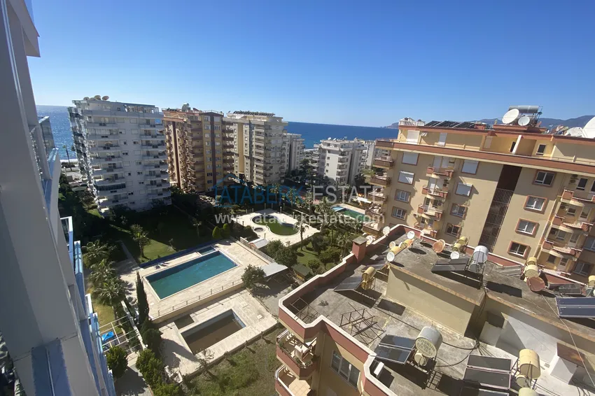 Приобрести Сдается студия в Махмутларе с видом на море - 1 береговая линия В67  12 