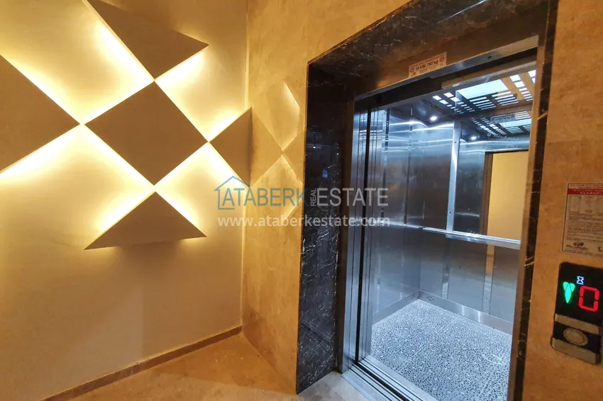 Квартира в Махмутларе меблированная трехкомнатная с открытым видом 11 