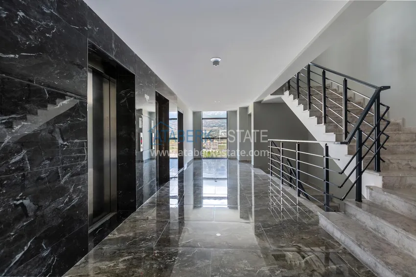 Аренда в Махмутларе – квартира с одной спальней и видом на море  12 