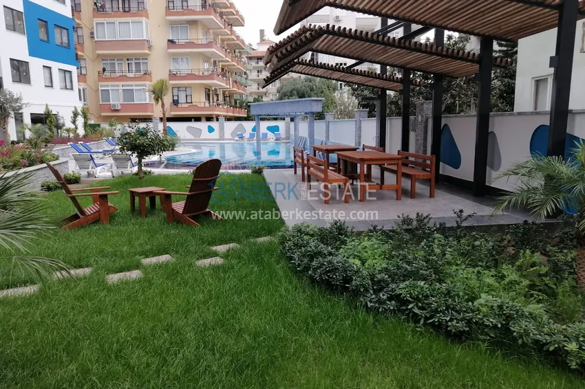 Квартира в Алании с чистовой отделкой, в районе пляжа Клеопатра 12 