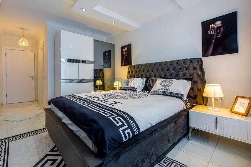 Приобрести Квартира в Махмутларе меблированная, 3 спальни в комфортабельном комплексе 12 