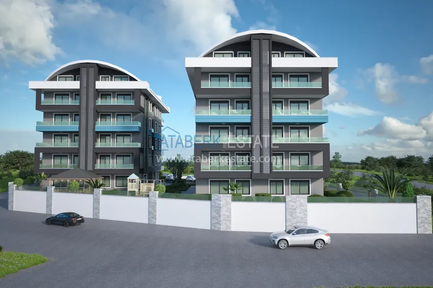 Квартиры в Алании – Элитная недвижимость в центре – Новый комплекс 3