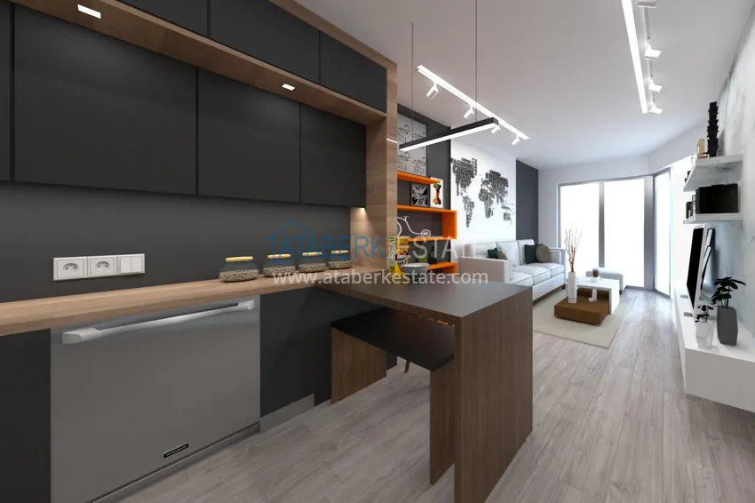 Приобрести Новый проект многоквартирного жилого комплекса в Анталии – Алтынташ 1 