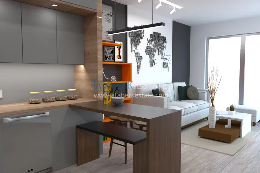 Приобрести Новый проект многоквартирного жилого комплекса в Анталии – Алтынташ 8 