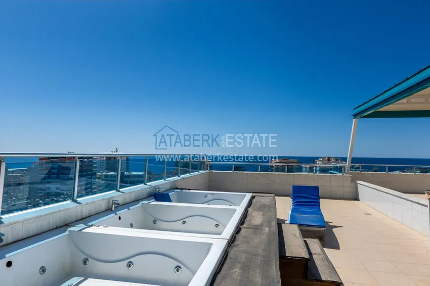 Квартира в Махмутларе меблированная, 3 спальни в комфортабельном комплексе 3 