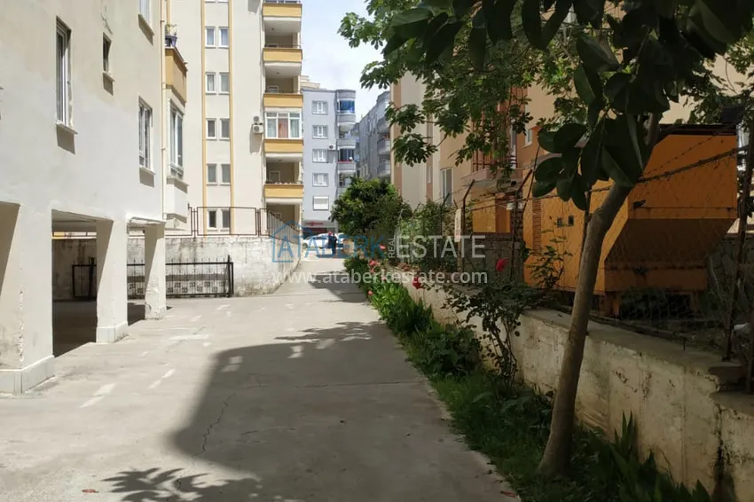 Квартира в Махмутларе с мебелью, отдельной кухней в комплексе городского типа  4 