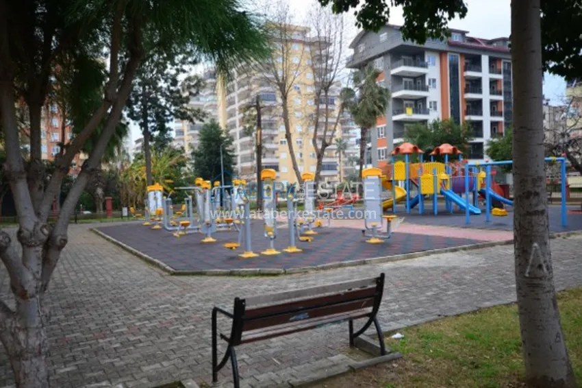 Квартира в Махмутлар с мебелью в доме городского типа  3 