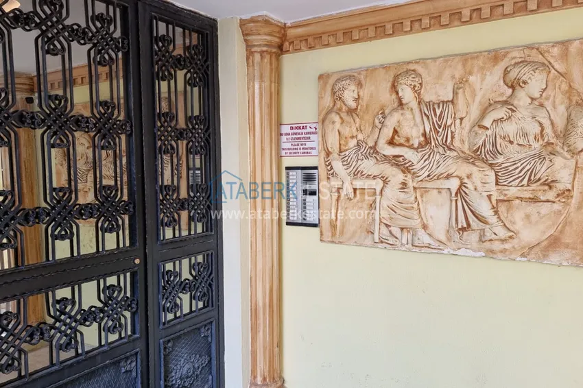 Аренда квартиры в центре Алании в комплекс городского типа с бассейном 6 