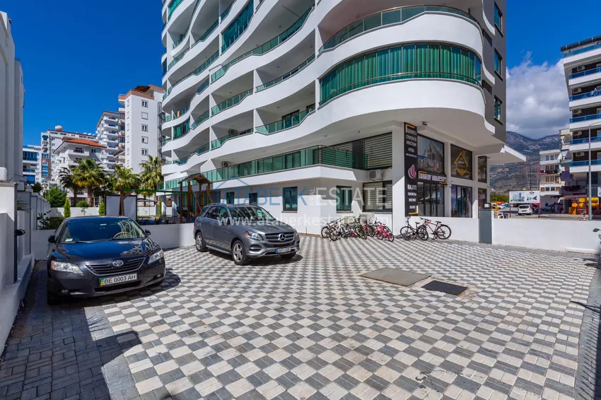 Аренда в Махмутларе – квартира с одной спальней и видом на море  4 