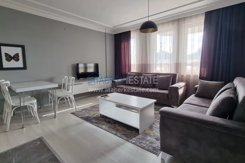 Аренда квартиры в центре Алании в комплекс городского типа с бассейном 1 