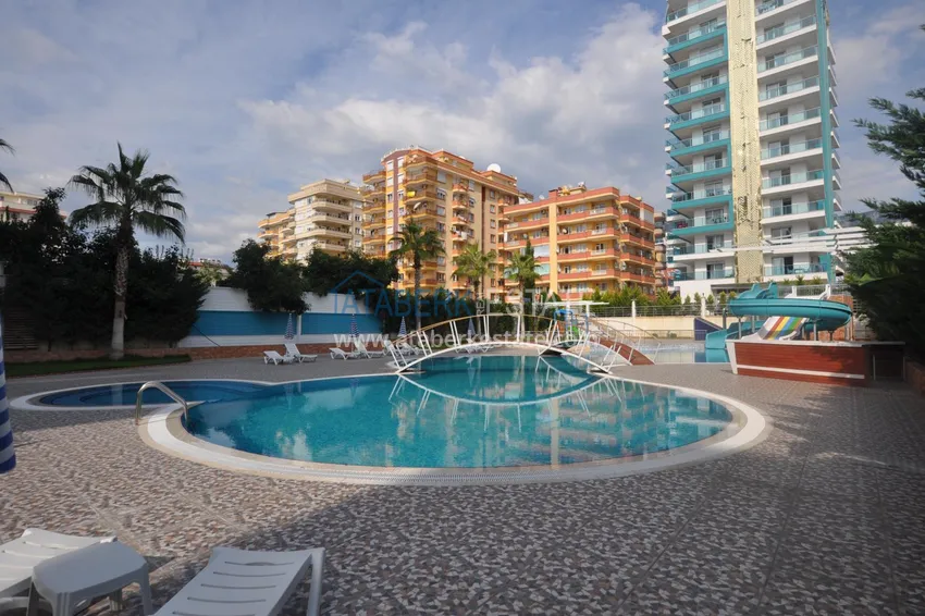 Сдается студия в Махмутларе с видом на море - 1 береговая линия В67  4 