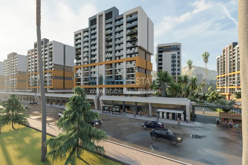 Квартиры в Анталии по доступным ценам, район Кепез от застройщика  10 