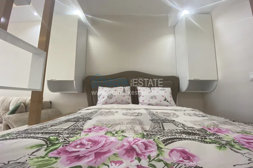 Приобрести Сдается студия в Махмутларе с видом на море - 1 береговая линия В67  5 