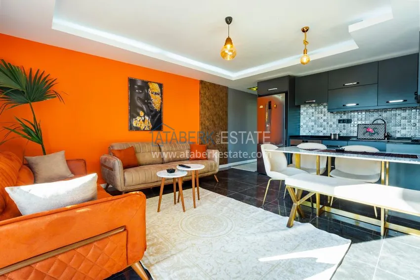 Приобрести Квартира в Аланье двухкомнатная с современным интерьером  8 