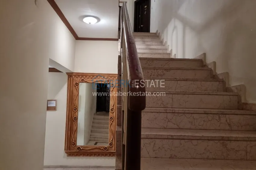 Аренда квартиры в центре Алании в комплекс городского типа с бассейном 8 