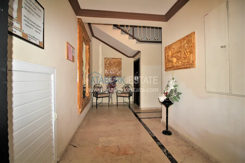 Аренда квартиры в центре Алании в комплекс городского типа с бассейном 9 