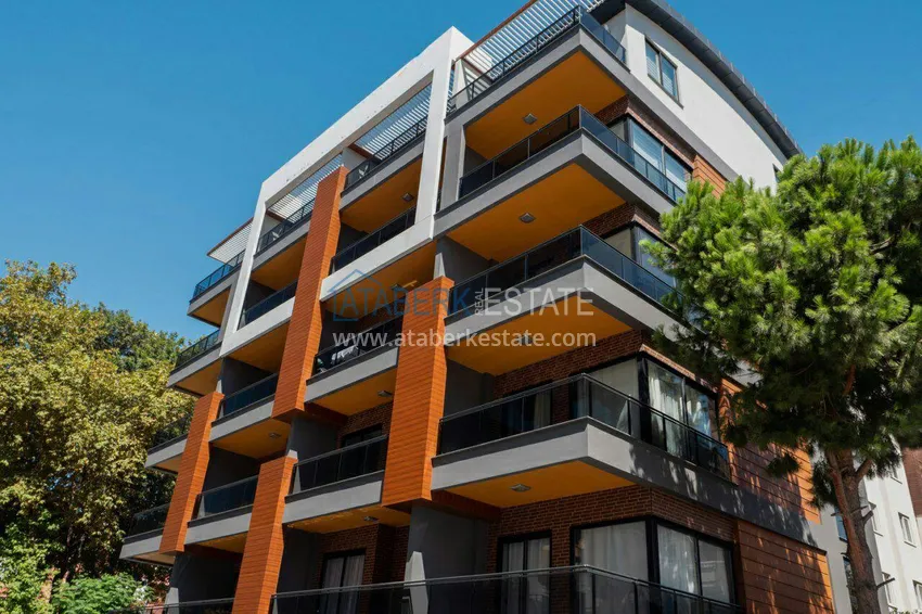 Квартира в Алании – центр район пляжа Кейкубат в элитном бутик-комплексе 12 